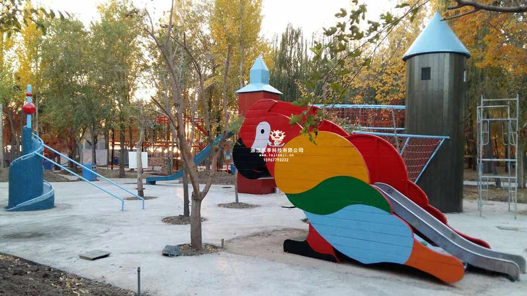戶外游樂設備滑梯-1